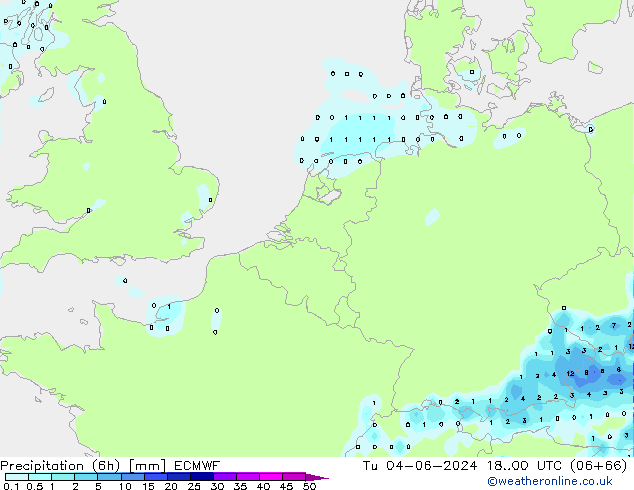 Z500/Rain (+SLP)/Z850 ECMWF Tu 04.06.2024 00 UTC