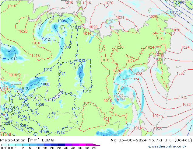 Neerslag ECMWF ma 03.06.2024 18 UTC