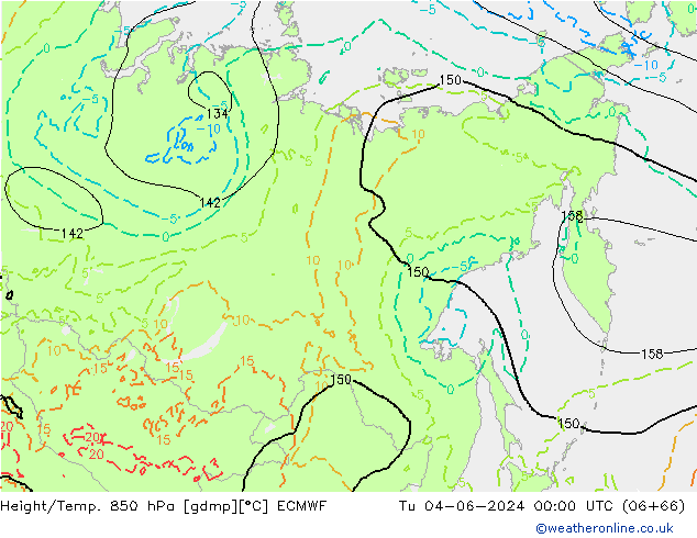 Z500/Rain (+SLP)/Z850 ECMWF  04.06.2024 00 UTC