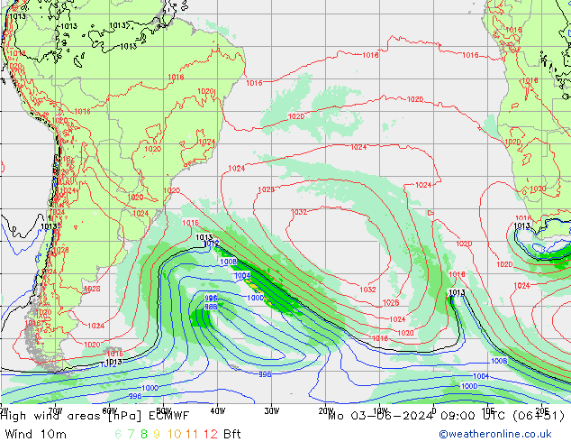 Sturmfelder ECMWF Mo 03.06.2024 09 UTC