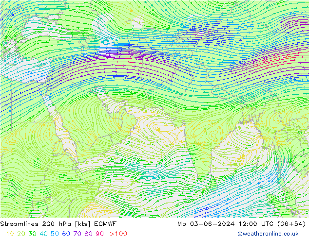  200 hPa ECMWF  03.06.2024 12 UTC