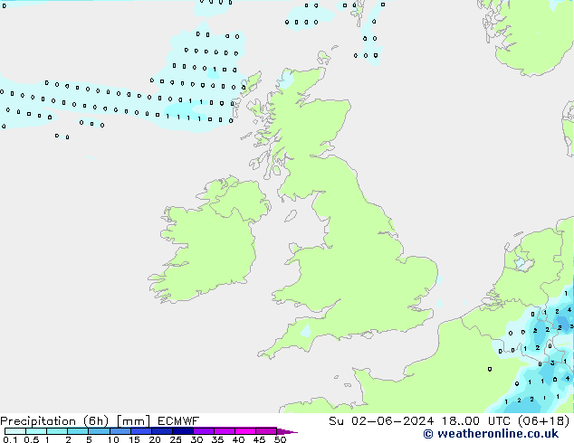 Z500/Rain (+SLP)/Z850 ECMWF Ne 02.06.2024 00 UTC