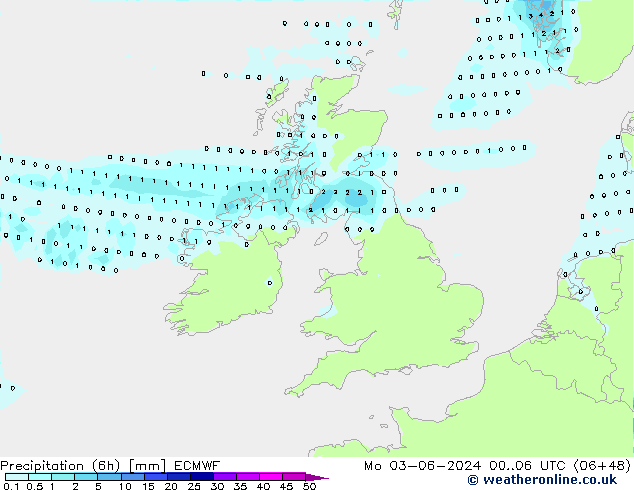 Z500/Regen(+SLP)/Z850 ECMWF ma 03.06.2024 06 UTC