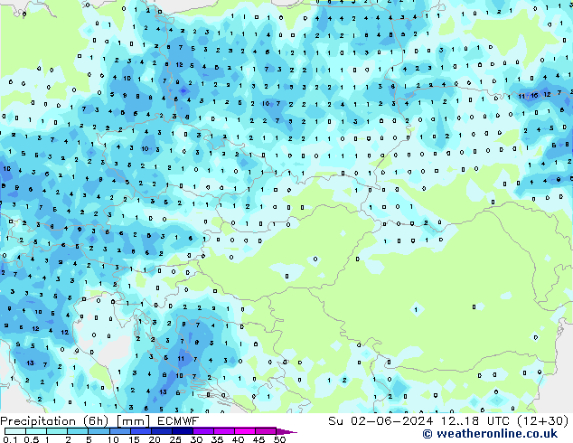 Z500/Rain (+SLP)/Z850 ECMWF Su 02.06.2024 18 UTC