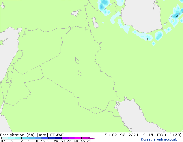 Z500/Rain (+SLP)/Z850 ECMWF dom 02.06.2024 18 UTC