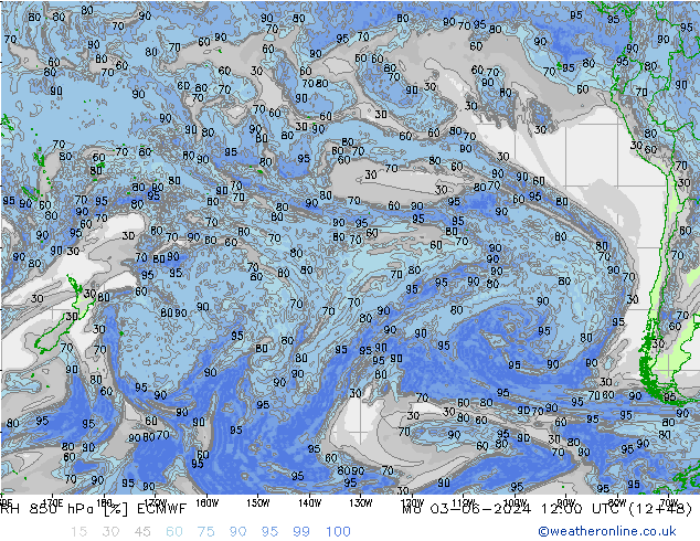 RV 850 hPa ECMWF ma 03.06.2024 12 UTC