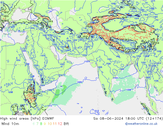 Sturmfelder ECMWF Sa 08.06.2024 18 UTC