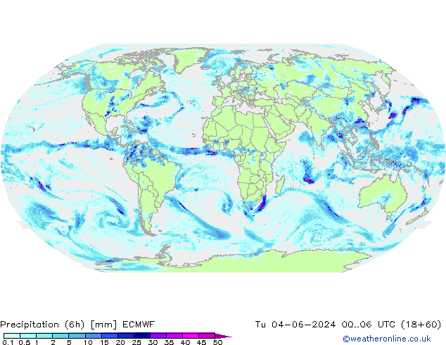 Z500/Rain (+SLP)/Z850 ECMWF Tu 04.06.2024 06 UTC