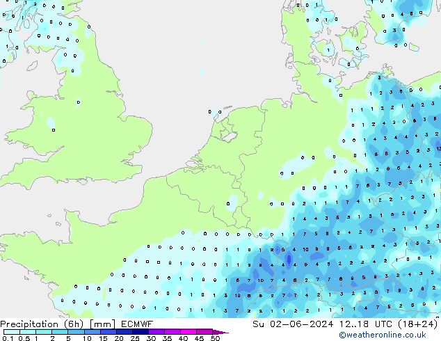 Z500/Rain (+SLP)/Z850 ECMWF Ne 02.06.2024 18 UTC