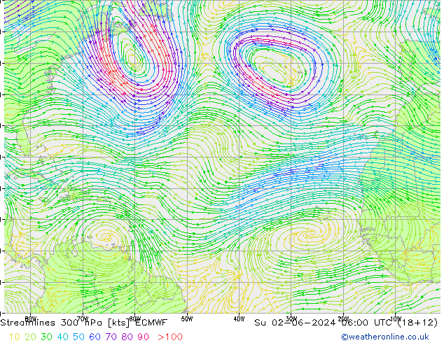  300 hPa ECMWF  02.06.2024 06 UTC