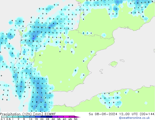  (12h) ECMWF  08.06.2024 00 UTC