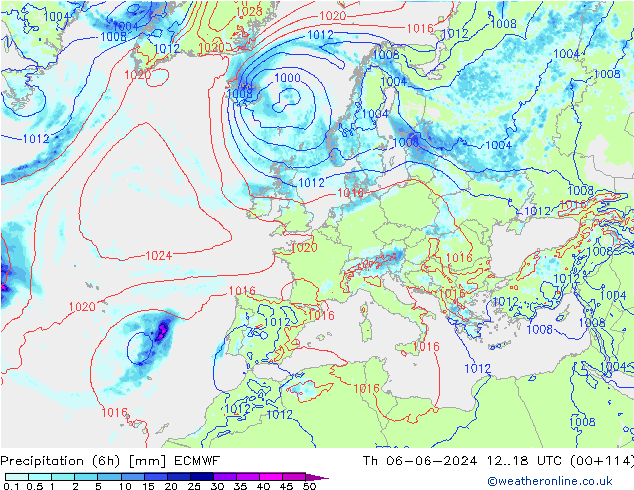  (6h) ECMWF  06.06.2024 18 UTC