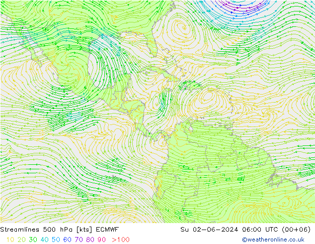  500 hPa ECMWF  02.06.2024 06 UTC