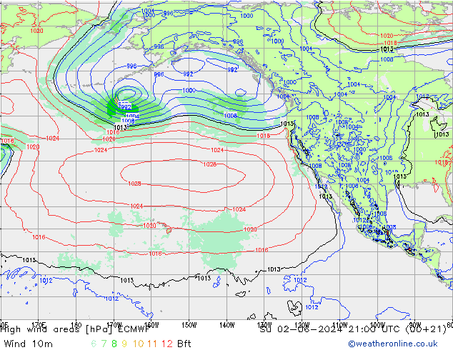 Izotacha ECMWF nie. 02.06.2024 21 UTC