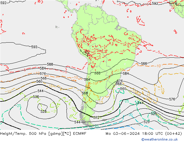 Z500/Regen(+SLP)/Z850 ECMWF ma 03.06.2024 18 UTC