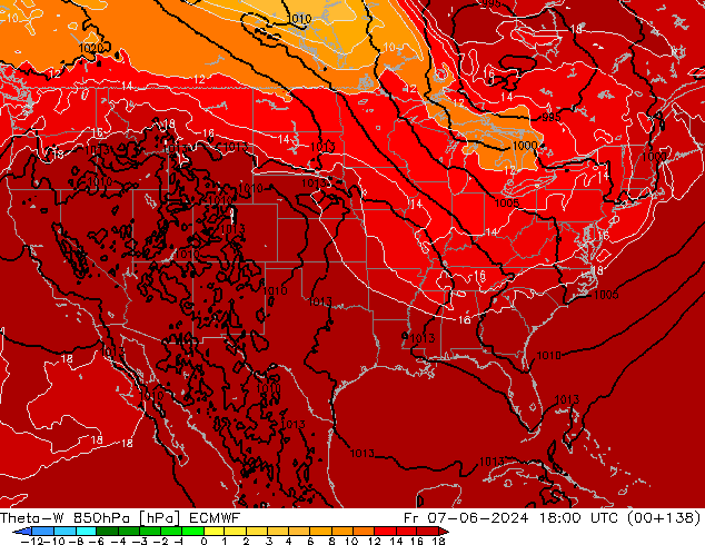 Theta-W 850hPa ECMWF vr 07.06.2024 18 UTC