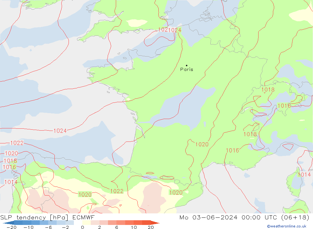   ECMWF  03.06.2024 00 UTC
