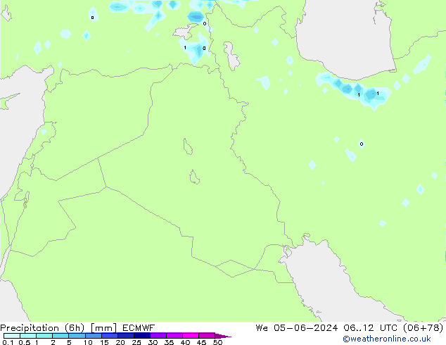 Z500/Rain (+SLP)/Z850 ECMWF We 05.06.2024 12 UTC