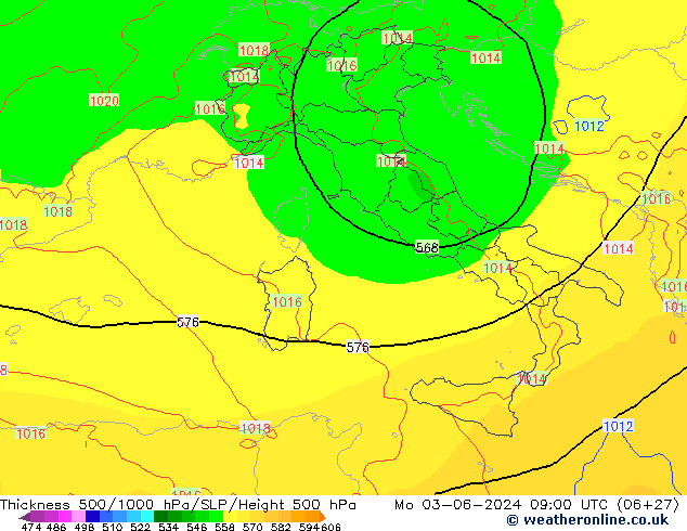 Thck 500-1000hPa ECMWF Seg 03.06.2024 09 UTC