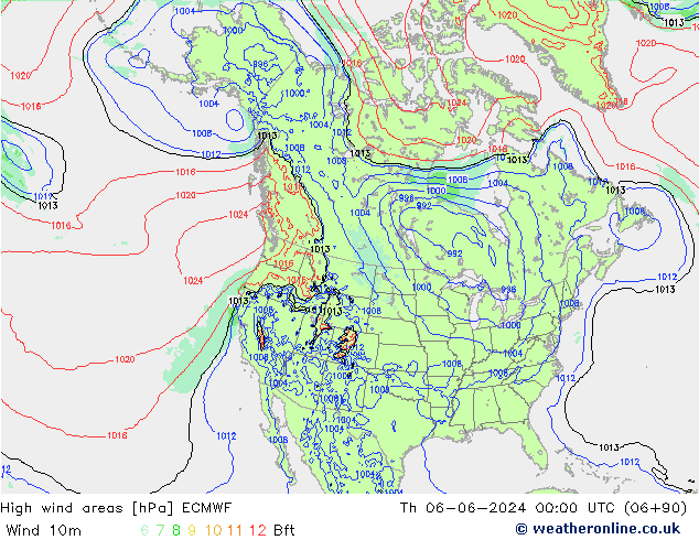 Sturmfelder ECMWF Do 06.06.2024 00 UTC