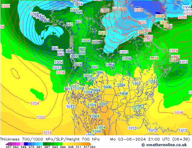 Thck 700-1000 hPa ECMWF Mo 03.06.2024 21 UTC