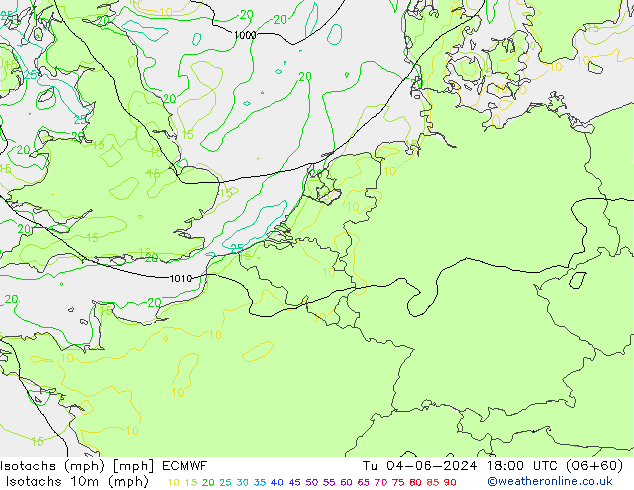 Isotachs (mph) ECMWF Ter 04.06.2024 18 UTC