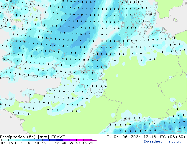 Z500/Rain (+SLP)/Z850 ECMWF mar 04.06.2024 18 UTC