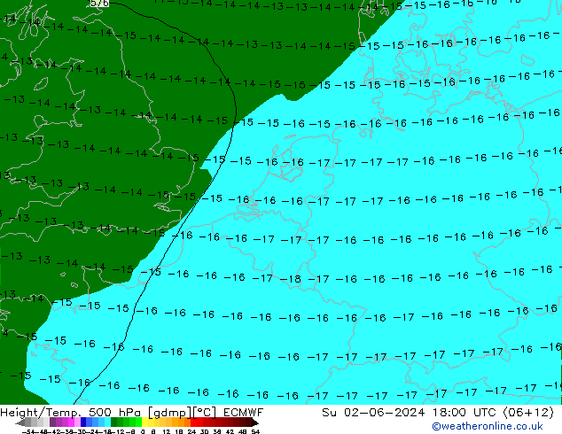 Z500/Rain (+SLP)/Z850 ECMWF  02.06.2024 18 UTC