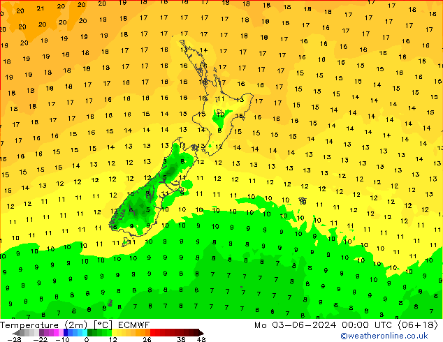     ECMWF  03.06.2024 00 UTC