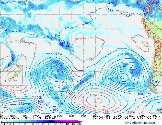 Z500/Rain (+SLP)/Z850 ECMWF  04.06.2024 12 UTC