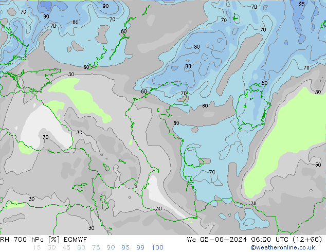 RV 700 hPa ECMWF wo 05.06.2024 06 UTC