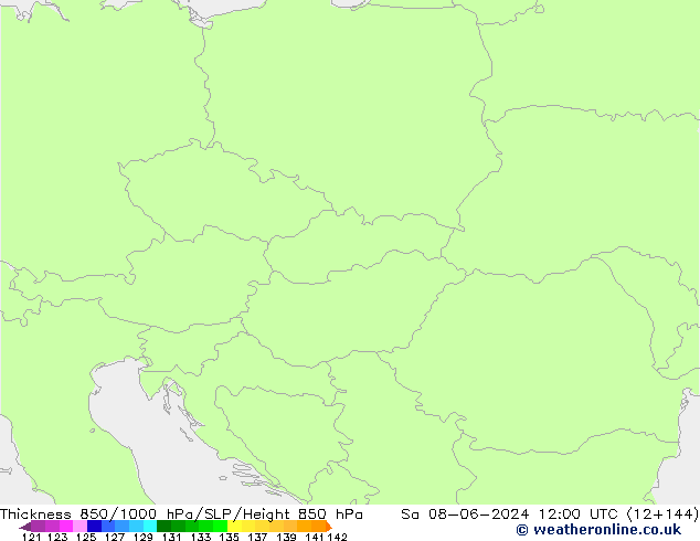 Thck 850-1000 hPa ECMWF Sa 08.06.2024 12 UTC