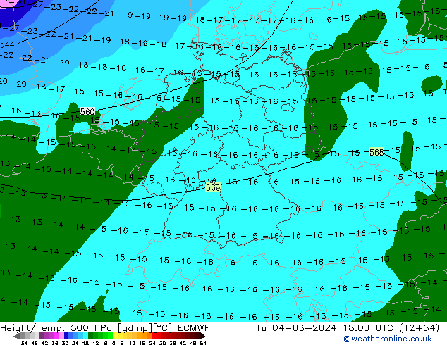 Z500/Rain (+SLP)/Z850 ECMWF  04.06.2024 18 UTC