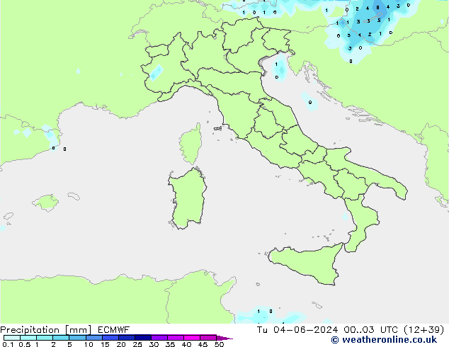 opad ECMWF wto. 04.06.2024 03 UTC