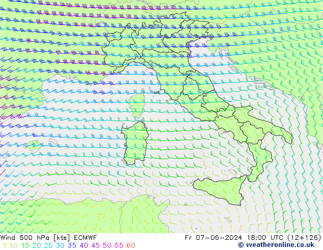  500 hPa ECMWF  07.06.2024 18 UTC