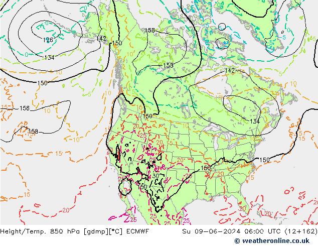 Z500/Rain (+SLP)/Z850 ECMWF Ne 09.06.2024 06 UTC