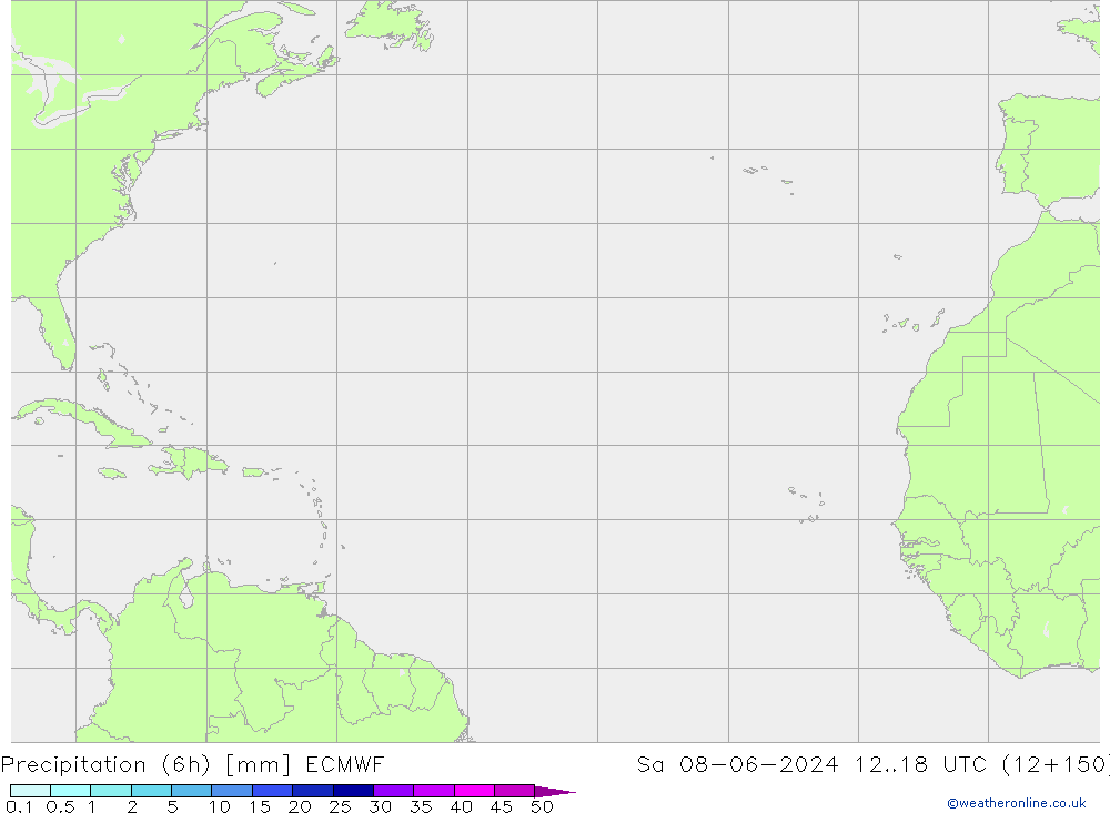Z500/Rain (+SLP)/Z850 ECMWF sab 08.06.2024 18 UTC