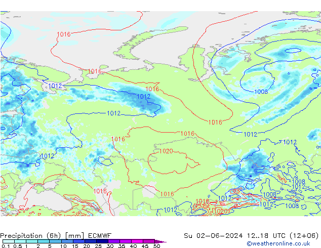 Z500/Rain (+SLP)/Z850 ECMWF Ne 02.06.2024 18 UTC