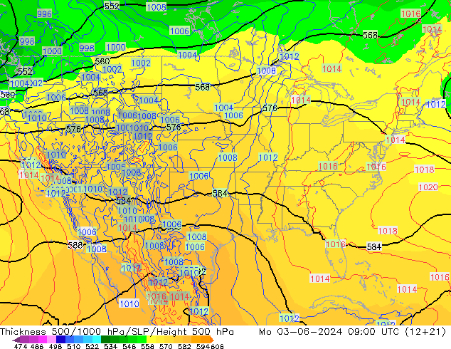 Thck 500-1000hPa ECMWF  03.06.2024 09 UTC