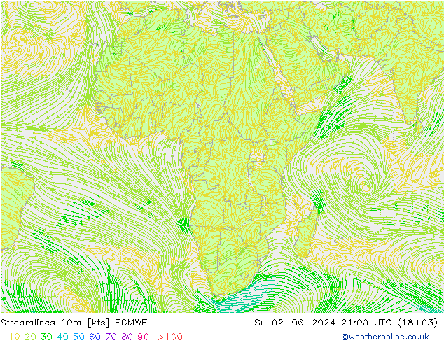  10m ECMWF  02.06.2024 21 UTC