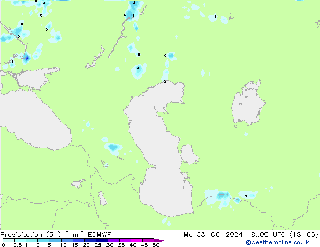 Z500/Rain (+SLP)/Z850 ECMWF Seg 03.06.2024 00 UTC