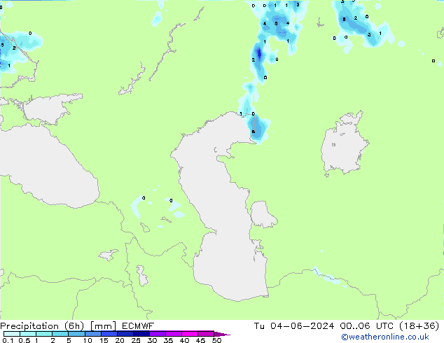 Z500/Rain (+SLP)/Z850 ECMWF mar 04.06.2024 06 UTC