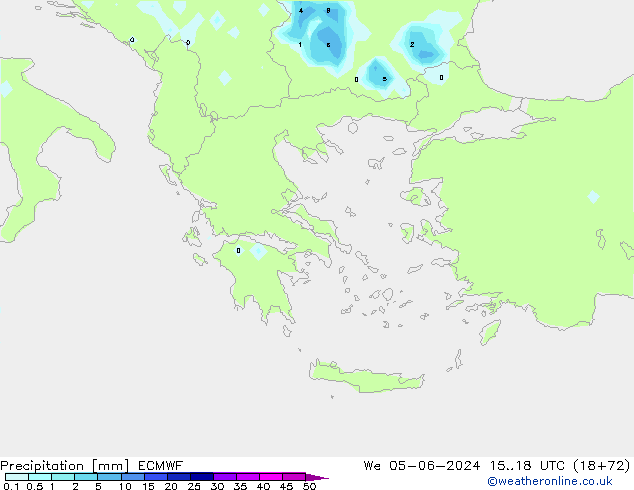 precipitação ECMWF Qua 05.06.2024 18 UTC