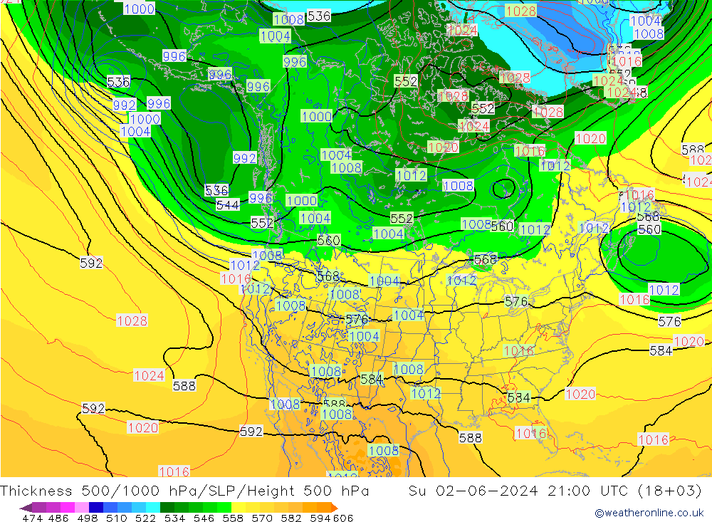 Thck 500-1000hPa ECMWF Su 02.06.2024 21 UTC