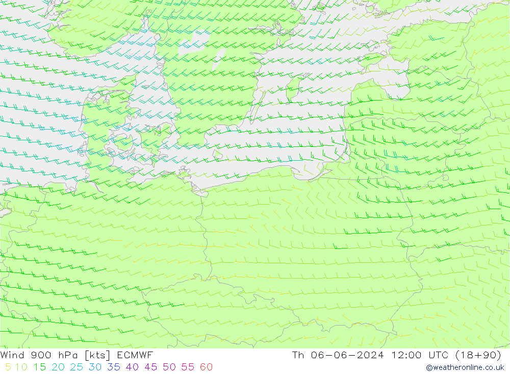  900 hPa ECMWF  06.06.2024 12 UTC