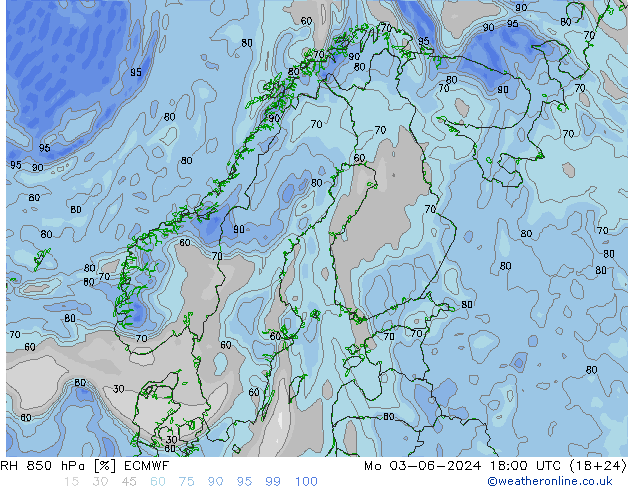 RH 850 hPa ECMWF Mo 03.06.2024 18 UTC