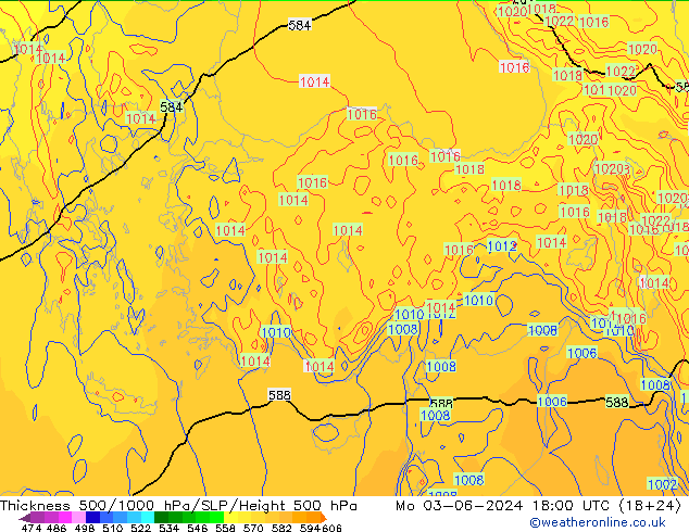 Thck 500-1000hPa ECMWF Po 03.06.2024 18 UTC