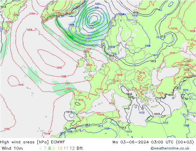 Sturmfelder ECMWF Mo 03.06.2024 03 UTC