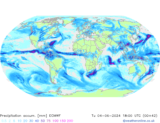 Precipitation accum. ECMWF Ter 04.06.2024 18 UTC