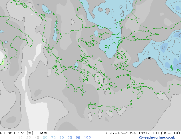 RV 850 hPa ECMWF vr 07.06.2024 18 UTC